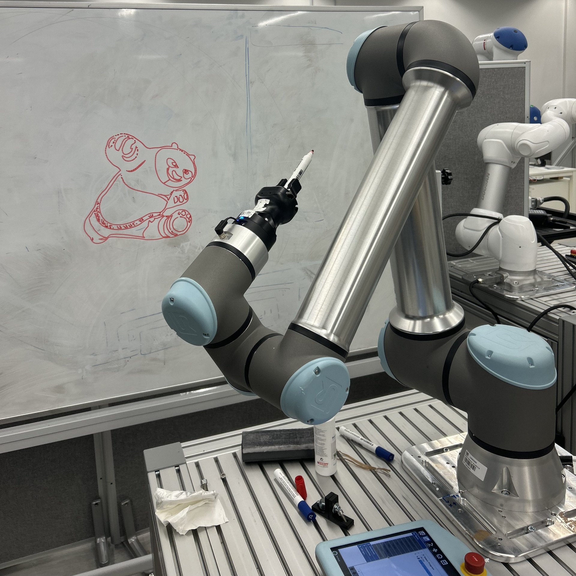 Programming Industrial Robots to Draw SVGs on Whiteboards